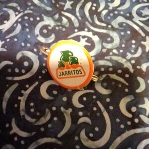 Jarritos Orange Bottle Cap Pin